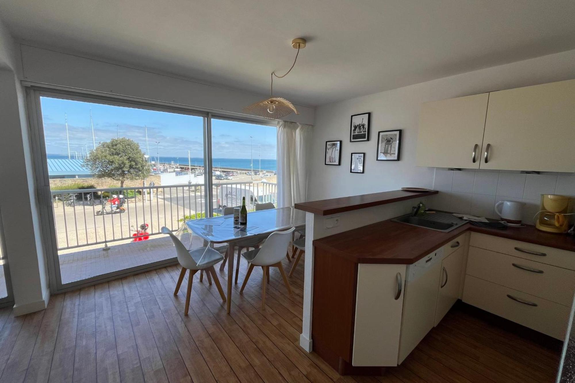 MARYLAND Sea View Port Haliguen Porigo Beach Classement 3 Quiberon Exterior foto
